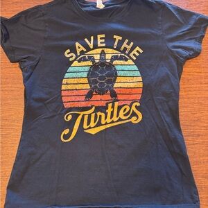 Save the Turtles Graphic Tee